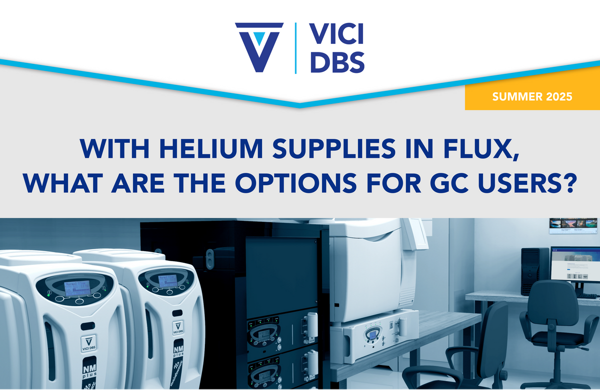With Helium Supplies in Flux, What Are the Options for GC Users?