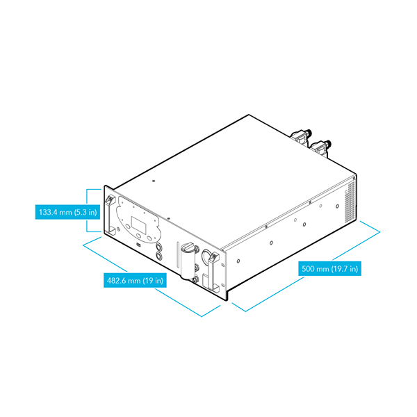 PG Plus 100 Rack Hydrogen Generator