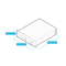 VICI DBS PAG PLUS 600 RACK IDROGENO PLUS DISEGNO GENERATORE D'ARIA ZERO CON DIMENSIONI
